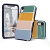 image:imageCasely iPhone XR Case  Peace Out  Groovy Peace Sign  Bold Protective DesignPaint The Town  Colorblock Stripes