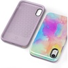 image:imageCasely iPhone XR Case  Peace Out  Groovy Peace Sign  Bold Protective DesignPainting in Pastels  Rainbow Watercolor