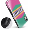 image:imageCasely iPhone XR Case  Peace Out  Groovy Peace Sign  Bold Protective DesignRad Dad  80s Colorblock