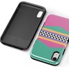 image:imageCasely iPhone XR Case  Peace Out  Groovy Peace Sign  Bold Protective DesignRad Dad  80s Colorblock