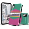 image:imageCasely iPhone XR Case  Peace Out  Groovy Peace Sign  Bold Protective DesignRad Dad  80s Colorblock