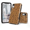 image:imageCasely iPhone XR Case  Peace Out  Groovy Peace Sign  Bold Protective DesignSpot On  Dotted Animal
