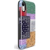 image:imageCasely iPhone XR Case  Peace Out  Groovy Peace Sign  Bold Protective DesignSwatch It Up  Patchwork Bandana