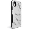 image:imageCasely iPhone XR Case  Peace Out  Groovy Peace Sign  Bold Protective DesignTake Me for Granite  White Marble