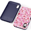 image:imageCasely iPhone XR Case  Peace Out  Groovy Peace Sign  Bold Protective DesignXOXO  Pink Candy Hearts