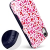 image:imageCasely iPhone XR Case  Peace Out  Groovy Peace Sign  Bold Protective DesignXOXO  Pink Candy Hearts