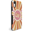 image:imageCasely iPhone XR Case  Peace Out  Groovy Peace Sign  Bold Protective DesignYoure Dope  Retro Colorblock