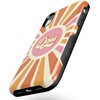 image:imageCasely iPhone XR Case  Peace Out  Groovy Peace Sign  Bold Protective DesignYoure Dope  Retro Colorblock