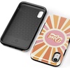 image:imageCasely iPhone XR Case  Peace Out  Groovy Peace Sign  Bold Protective DesignYoure Dope  Retro Colorblock