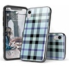image:imageCasely iPhone XR Case  Subtle Blush  White and Pink Marble  Classic Ultra Slim DesignAs if  Light Blue Plaid