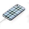 image:imageCasely iPhone XR Case  Subtle Blush  White and Pink Marble  Classic Ultra Slim DesignAs if  Light Blue Plaid