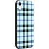image:imageCasely iPhone XR Case  Subtle Blush  White and Pink Marble  Classic Ultra Slim DesignAs if  Light Blue Plaid