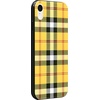 image:imageCasely iPhone XR Case  Subtle Blush  White and Pink Marble  Classic Ultra Slim DesignAs if  Yellow Plaid