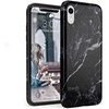 image:imageCasely iPhone XR Case  Subtle Blush  White and Pink Marble  Classic Ultra Slim DesignBlack Pearl Marble
