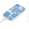 image:imageCasely iPhone XR Case  Subtle Blush  White and Pink Marble  Classic Ultra Slim DesignCurrent MOOd  Light Blue Cow Print