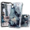 image:imageCasely iPhone XR Case  Subtle Blush  White and Pink Marble  Classic Ultra Slim DesignDeep Sea  Blue Marble
