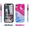 image:imageCasely iPhone XR Case  Subtle Blush  White and Pink Marble  Classic Ultra Slim DesignLand  Sea  Marble Swirl