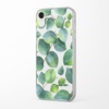 image:imageCasely iPhone XR Case  Subtle Blush  White and Pink Marble  Classic Ultra Slim DesignLeaf Me Alone  Green Floral Print