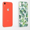 image:imageCasely iPhone XR Case  Subtle Blush  White and Pink Marble  Classic Ultra Slim DesignLeaf Me Alone  Green Floral Print