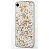image:imageCasely iPhone XR Case  Subtle Blush  White and Pink Marble  Classic Ultra Slim DesignMorning Sparkle  Rose and Gold Flaked Clear