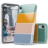 image:imageCasely iPhone XR Case  Subtle Blush  White and Pink Marble  Classic Ultra Slim DesignPaint The Town  Colorblock Stripes