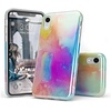 image:imageCasely iPhone XR Case  Subtle Blush  White and Pink Marble  Classic Ultra Slim DesignPainting in Pastels  Rainbow Watercolor