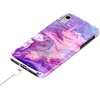 image:imageCasely iPhone XR Case  Subtle Blush  White and Pink Marble  Classic Ultra Slim DesignTie Dying Over You  Purple Marble