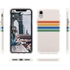 image:imageCasely iPhone XR Case  Subtle Blush  White and Pink Marble  Classic Ultra Slim DesignTotally Groovy  Rainbow Stripes Color Block