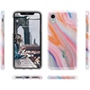 image:imageCasely iPhone XR Case  Subtle Blush  White and Pink Marble  Classic Ultra Slim DesignYoure a Gem  Rainbow Marble Swirl
