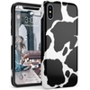 image:imageCasely iPhone XXS Case  Flower My World  Purple Mauve Floral  Classic Ultra Slim DesignCurrent MOOd  Cow Print