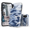 image:imageCasely iPhone XXS Case  Flower My World  Purple Mauve Floral  Classic Ultra Slim DesignIn Formation  Metallic Blue Camo
