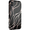 image:imageCasely iPhone XXS Case  Flower My World  Purple Mauve Floral  Classic Ultra Slim DesignMidnight Ride  Black and Gold Metallic Waves