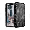 image:imageCasely iPhone XXS Case  Flower My World  Purple Mauve Floral  Classic Ultra Slim DesignSpaceman  Out of this World Astronaut