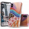 image:imageCasely iPhone XXS Case  Other Side  Holographic Metallic Stained Glass Marble  Classic Ultra Slim DesignAnd I Oop  Mixed Swatch