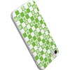 image:imageCasely iPhone XXS Case  Other Side  Holographic Metallic Stained Glass Marble  Classic Ultra Slim DesignCheck Mate  Daisy Checkerboard Floral
