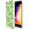 image:imageCasely iPhone XXS Case  Other Side  Holographic Metallic Stained Glass Marble  Classic Ultra Slim DesignCheck Mate  Daisy Checkerboard Floral