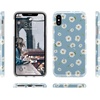 image:imageCasely iPhone XXS Case  Other Side  Holographic Metallic Stained Glass Marble  Classic Ultra Slim DesignDaisy Daydream  Baby Blue Floral