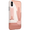 image:imageCasely iPhone XXS Case  Other Side  Holographic Metallic Stained Glass Marble  Classic Ultra Slim DesignDesert Daze  Peachy Cactus