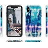 image:imageCasely iPhone XXS Case  Other Side  Holographic Metallic Stained Glass Marble  Classic Ultra Slim DesignDo or Dye Acid Wash Tie Dye