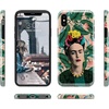 image:imageCasely iPhone XXS Case  Other Side  Holographic Metallic Stained Glass Marble  Classic Ultra Slim DesignFind Your Muse  Frida Kahlo Portrait