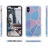 image:imageCasely iPhone XXS Case  Other Side  Holographic Metallic Stained Glass Marble  Classic Ultra Slim DesignHolographic Metallic Stained Glass Marble