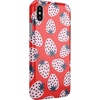 image:imageCasely iPhone XXS Case  Other Side  Holographic Metallic Stained Glass Marble  Classic Ultra Slim DesignId Pick You  Red Strawberry