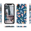 image:imageCasely iPhone XXS Case  Other Side  Holographic Metallic Stained Glass Marble  Classic Ultra Slim DesignIf The Shoe Fits  High Top Sneaker