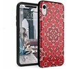 image:imageCasely iPhone XXS Case  Other Side  Holographic Metallic Stained Glass Marble  Classic Ultra Slim DesignIm with the Band  Red Bandana