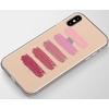image:imageCasely iPhone XXS Case  Other Side  Holographic Metallic Stained Glass Marble  Classic Ultra Slim DesignInsta Famous Makeup Swatch