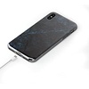 image:imageCasely iPhone XXS Case  Other Side  Holographic Metallic Stained Glass Marble  Classic Ultra Slim DesignMidnight Marble Black  Navy