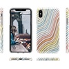 image:imageCasely iPhone XXS Case  Other Side  Holographic Metallic Stained Glass Marble  Classic Ultra Slim DesignRide The Wave  Pastel Rainbow Lined