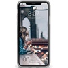 image:imageCasely iPhone XXS Case  Other Side  Holographic Metallic Stained Glass Marble  Classic Ultra Slim DesignRide The Wave  Pastel Rainbow Lined