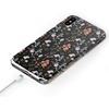 image:imageCasely iPhone XXS Case  Other Side  Holographic Metallic Stained Glass Marble  Classic Ultra Slim DesignSecret Garden  Mixed Floral