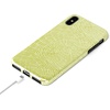 image:imageCasely iPhone XXS Case  Other Side  Holographic Metallic Stained Glass Marble  Classic Ultra Slim DesignSwirl Away  Tea Green Geometric